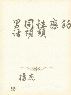 男同性恋的性生活视频