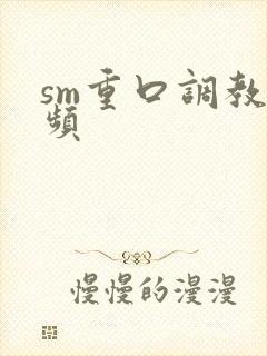 sm重口调教视频封面