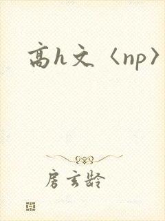高h文〈np〉