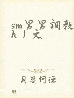 sm男男调教〈h丿文封面