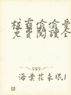 校霸偷偷爱秦嫣免费阅读全文