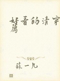 好看的清穿文推荐封面