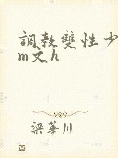 调教双性少年sm文h