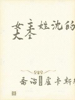 女主姓沈的小说大全