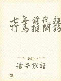 七年前我亲手将竹马推开的小说