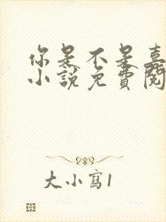 你是不是喜欢我小说免费阅读