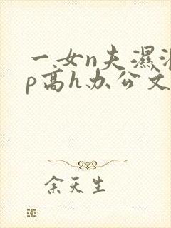 一女n夫湿润np高h办公文