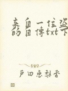 来自一位盗墓者的自传txt下载