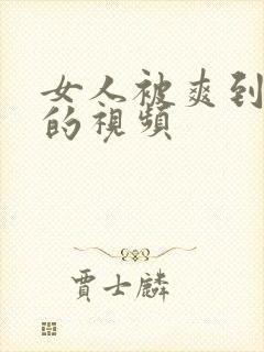 女人被爽到呻吟的视频