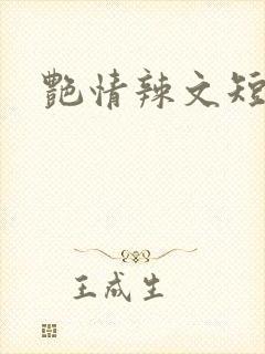 艳情辣文短篇