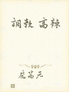 调教 高辣封面