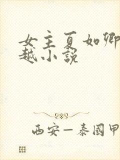 女主夏如卿的穿越小说
