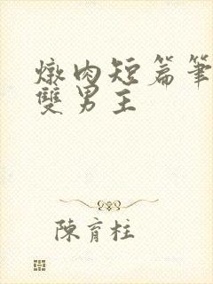 炖肉短篇笔趣阁双男主