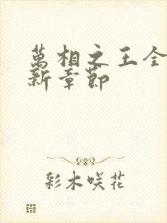 万相之王全文最新章节