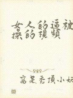 女人的逼被男人操的视频