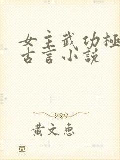 女主武功极高的古言小说