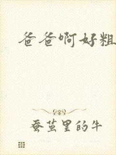 爸爸啊好粗用力