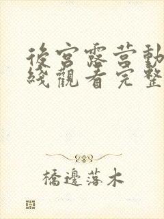 后宫露营动漫在线观看完整版动漫封面