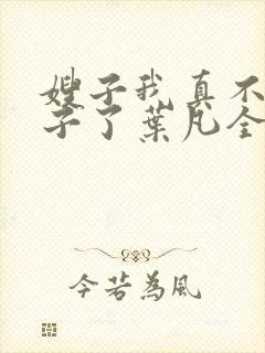 嫂子我真不是傻子了叶凡全文免费阅读小说