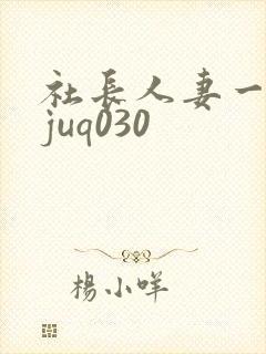 社长人妻一乃葵juq030