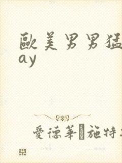 欧美男男猛男gay