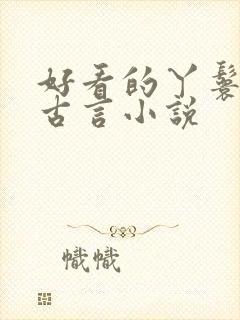 好看的丫鬟小说古言小说