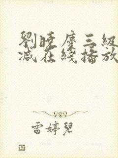 刘晓庆三级无删减在线播放