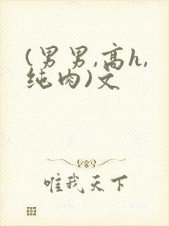 (男男,高h,纯肉)文