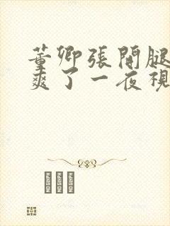 董卿张开腿让我爽了一夜视频