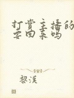 打赏主播的钱能要回来吗