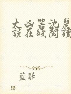 大凶器沈丽娟小说在线阅读