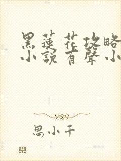 黑莲花攻略手册小说有声小说