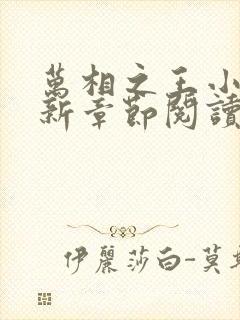 万相之王小说最新章节阅读全文