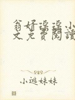 翁婿瑶瑶小说全文免费阅读最新章节