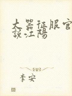 大器征服官场小说江阳