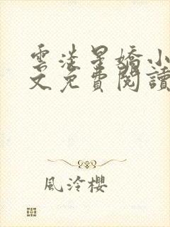 云淡星娇小说全文免费阅读