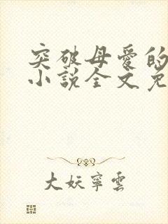 突破母爱的边缘小说全文免费阅读最