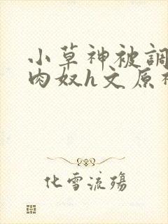 小草神被调教成肉奴h文原神