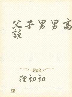 父子男男高h小说