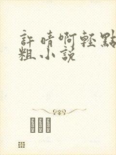 许晴啊轻点灬太粗小说