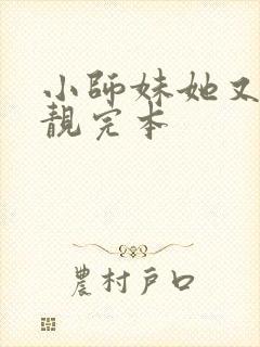 小师妹她又凶又靓完本