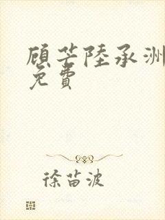 顾芒陆承洲小说免费