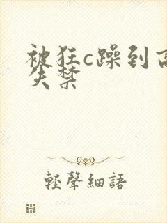 被狂c躁到高潮失禁