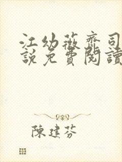 江幼薇齐司年小说免费阅读最新章节封面