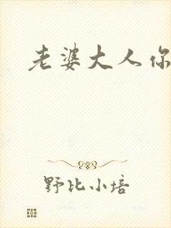 老婆大人你好乖