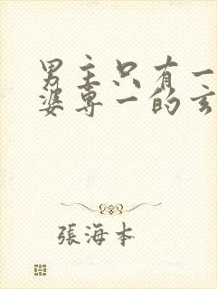 男主只有一个老婆专一的玄幻小说