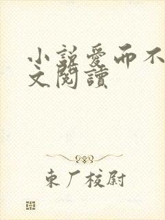 小说爱而不得全文阅读