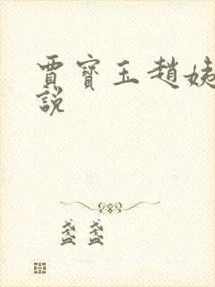 贾宝玉赵姨娘小说