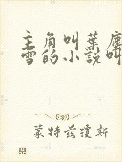 主角叫叶尘苏傲雪的小说叫什么