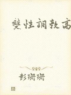 双性调教高辣文